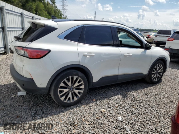 2020 Ford Escape Titanium Hybrid with VIN 1FMCU0DZ6LUA39534, listed as a Copart auction lot 65943515 with 116,860 mi miles and Clean title. Bid and sale history available at DreamBid. Image 3.