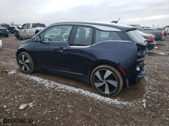 2018 BMW i3 with VIN WBY7Z4C52JVC34701, listed as a Copart auction lot 37128813 with 37,523 mi miles. Bid and sale history available at carsss.com. Image 2.