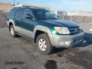 2003 Toyota 4Runner SR5 with VIN JTEZT14R630008021, listed as a IAAI auction lot 41619573 with 276,919 mi miles. Bid and sale history available at carsss.com. Image 1.