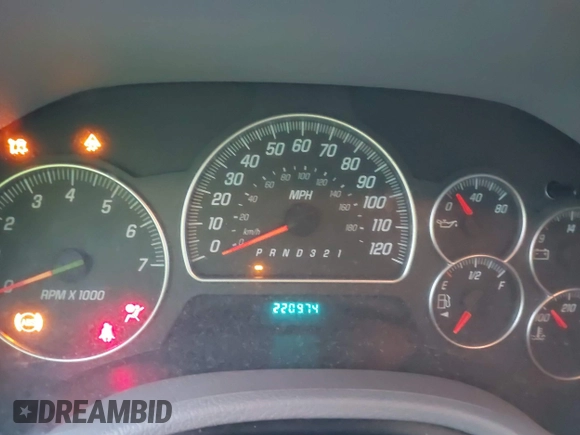 2006 GMC Envoy SLT with VIN 1GKDS13S462185122, listed as a IAAI auction lot 41778816 with 220,974 mi miles. Bid and sale history available at carsss.com. Image 7.