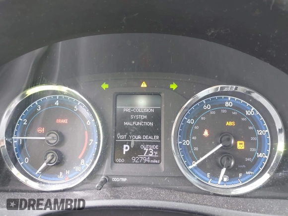 2019 Toyota Corolla L with VIN 5YFBURHE6KP934951, listed as a IAAI auction lot 42000940 with 92,794 mi miles and . Bid and sale history available at carsss.com. Image 15.