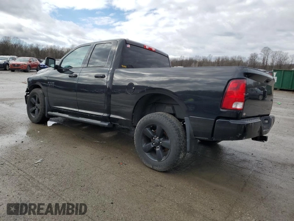 2017 Ram 1500 Express with VIN 1C6RR7FG5HS858128, listed as a Copart auction lot 46608235 with 60,577 mi miles and Salvage Title. Bid and sale history available at carsss.com. Image 2.