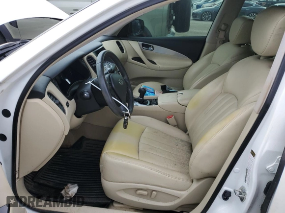 2017 Infiniti QX50 with VIN JN1BJ0RP0HM381927, listed as a Copart auction lot 75364324 with 0 mi miles and Non Repairable. Bid and sale history available at carsss.com. Image 7.