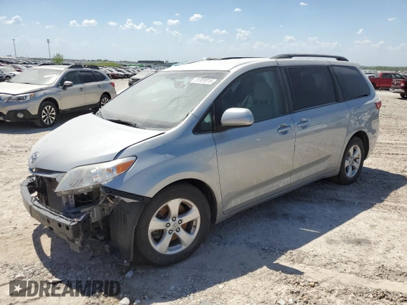 2015 Toyota Sienna LE AAS with VIN 5TDKK3DC6FS638638, listed as a Copart auction lot 51309815 with 167,944 mi miles and Clean Title. Bid and sale history available at DreamBid. Image 1.