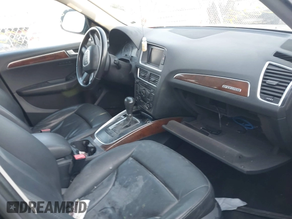 2011 Audi Q5 Premium Plus with VIN WA1LFAFP6BA096830, listed as a IAAI auction lot 42128536 with Not provided miles and . Bid and sale history available at DreamBid. Image 5.
