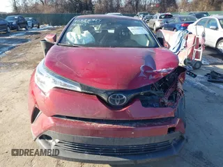 2018 Toyota C-HR XLE with VIN NMTKHMBX6JR055262, listed as a IAAI auction lot 41338914 with 72,501 mi miles and . Bid and sale history available at DreamBid. Image 13.