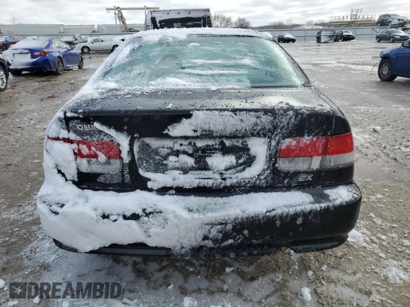 2000 Honda Civic EX with VIN 1HGEJ8246YL105316, listed as a Copart auction lot 47733575 with 233,688 mi miles and Salvage Title. Bid and sale history available at carsss.com. Image 6.