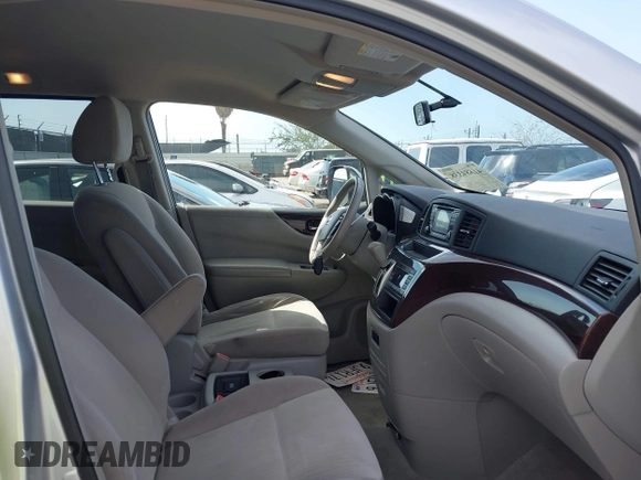 2016 Nissan Quest SL with VIN JN8AE2KP9G9155765, listed as a IAAI auction lot 41884338 with 138,390 mi miles. Bid and sale history available at carsss.com. Image 5.