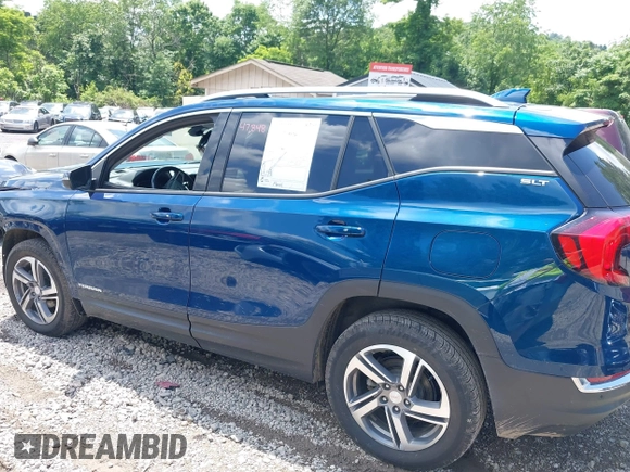 2020 GMC Terrain SLT z VIN 3GKALVEV4LL345105, wystawiony jako IAAI lot #42525582 z przebiegiem 47 848 mil mil oraz . Historia ofert i sprzedaży dostępna na DreamBid. Obrazek 14.