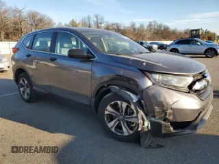 2017 Honda CR-V LX with VIN 2HKRW6H3XHH223040, listed as a Copart auction lot 46732605 with 0 mi miles and Salvage Title. Bid and sale history available at carsss.com. Image 4.