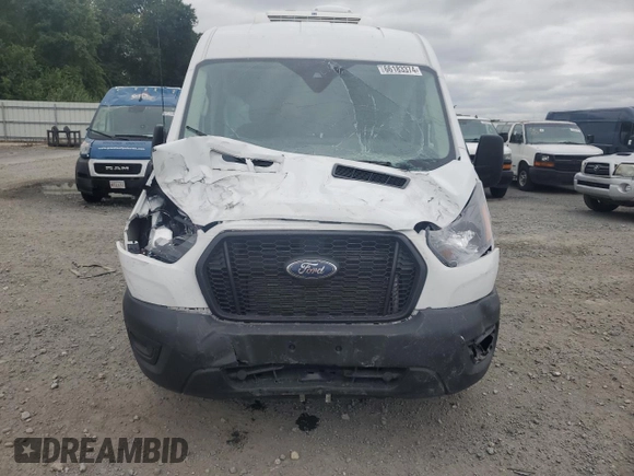 2023 Ford Transit Cargo with VIN 1FTBR1C87PKC01057, listed as a Copart auction lot 66183374 with 1,863 mi miles and Salvage Title. Bid and sale history available at DreamBid. Image 5.