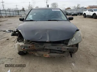 2006 Mitsubishi Lancer ES with VIN JA3AJ26E96U064683, listed as a Copart auction lot 82813734 with 124,445 mi miles and Salvage Title. Bid and sale history available at carsss.com. Image 5.