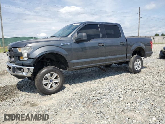 2016 Ford F-150 XL with VIN 1FTEW1CP5GFC97034, listed as a Copart auction lot 53276575 with 157,745 mi miles and Clean Title. Bid and sale history available at carsss.com. Image 1.