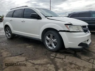 2017 Dodge Journey SE z VIN 3C4PDCAB2HT609402, wystawiony jako Copart lot #55557965 z przebiegiem 155 591 mil mil oraz Czysty tytuł • Clean title. Historia ofert i sprzedaży dostępna na DreamBid. Obrazek 4.
