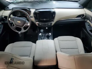 2023 Chevrolet Traverse LS with VIN 1GNERFKW6PJ302596, listed as a Copart auction lot 48978035 with Not Provided miles and Salvage Title. Bid and sale history available at DreamBid. Image 8.
