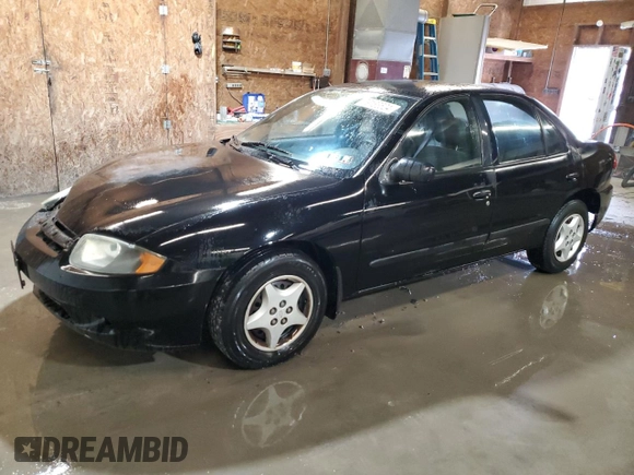 2004 Chevrolet Cavalier with VIN 1G1JC52F047373619, listed as a Copart auction lot 79183524 with 0 mi miles and Salvage Title. Bid and sale history available at carsss.com. Image 1.