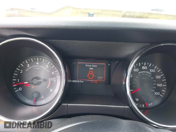2016 Ford Mustang GT with VIN 1FA6P8CF2G5226547, listed as a IAAI auction lot 42216758 with 39,529 mi miles and . Bid and sale history available at DreamBid. Image 7.
