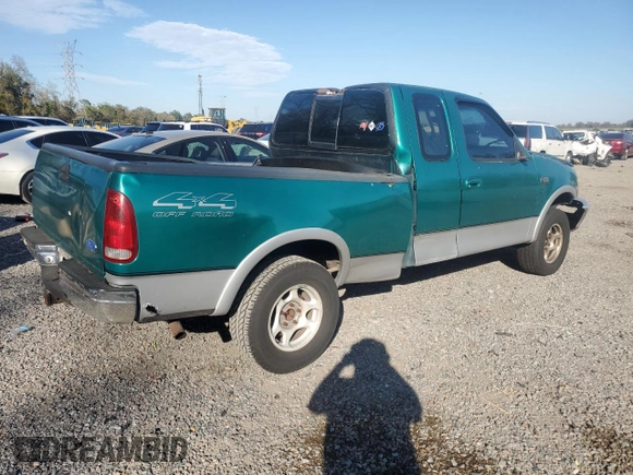 1997 Ford F-150 XL with VIN 1FTDX18W9VNC37219, listed as a Copart auction lot 46190755 with 280,588 mi miles and Salvage Title. Bid and sale history available at carsss.com. Image 3.