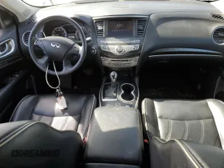 2017 Infiniti QX60 with VIN 5N1DL0MM9HC526137, listed as a Copart auction lot 51822775 with 108,899 mi miles and Salvage Title. Bid and sale history available at DreamBid. Image 8.