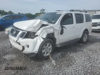 2011 Nissan Pathfinder S with VIN 5N1AR1NN7BC626940, listed as a Copart auction lot 61307765 with 111,525 mi miles and Salvage title. Bid and sale history available at DreamBid. Image 1.