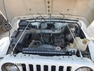 1997 Jeep Wrangler Sport with VIN 1J4FY19S8VP545093, listed as a Copart auction lot 47985865 with 124,208 mi miles and Salvage Title. Bid and sale history available at carsss.com. Image 12.