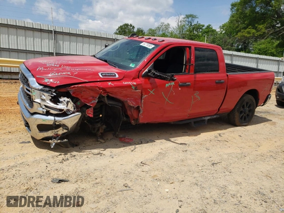 2020 Ram 2500 Tradesman with VIN 3C6UR5CL0LG303331, listed as a Copart auction lot 54776565 with 101,957 mi miles and Salvage title. Bid and sale history available at DreamBid. Image 1.