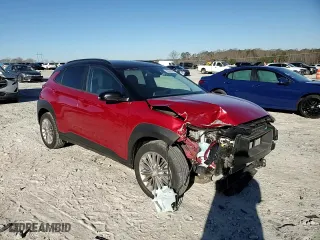 2020 Hyundai Kona SEL with VIN KM8K22AA6LU576884, listed as a Copart auction lot 46631705 with 29,654 mi miles and Salvage Title. Bid and sale history available at carsss.com. Image 12.