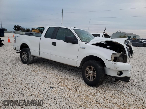 2008 Ford F-150 STX with VIN 1FTRX12W08FB86089, listed as a Copart auction lot 83230064 with Not Provided miles and Salvage Title. Bid and sale history available at carsss.com. Image 4.