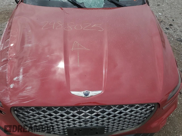 2023 Genesis GV70 2.5T z VIN KMUMADTB2PU097611, wystawiony jako Copart lot #58552285 z przebiegiem Nie podano mil oraz Szkoda całkowita • Salvage title. Historia ofert i sprzedaży dostępna na DreamBid. Obrazek 12.
