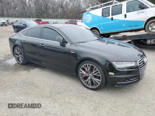 2016 Audi A7 Prestige with VIN WAU2GAFC5GN024767, listed as a Copart auction lot 46149245 with 149,755 mi miles and Salvage title. Bid and sale history available at DreamBid. Image 4.