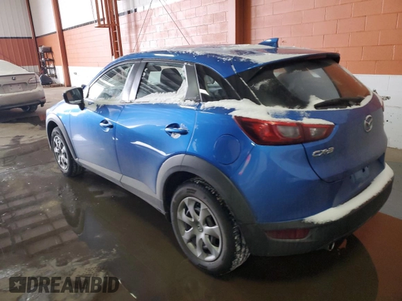 2017 Mazda CX-3 Sport with VIN JM1DKDB77H0145903, listed as a Copart auction lot 81737284 with 112,199 mi miles and Clean Title. Bid and sale history available at carsss.com. Image 2.
