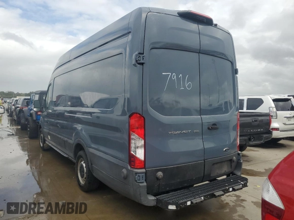 2020 Ford Transit Cargo with VIN 1FTBR3X83LKA47916, listed as a Copart auction lot 74436924 with Not Provided miles and Salvage Title. Bid and sale history available at DreamBid. Image 6.