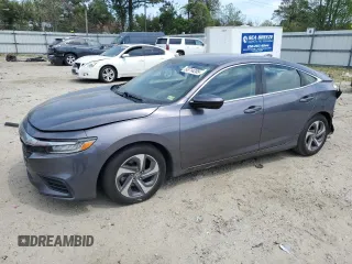 2019 Honda Insight EX with VIN 19XZE4F54KE008079, listed as a Copart auction lot 53714285 with 132,926 mi miles and Salvage Title. Bid and sale history available at DreamBid. Image 1.