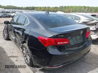 2018 Acura TLX Technology with VIN 19UUB1F52JA007680, listed as a IAAI auction lot 41910198 with 87,585 mi miles and . Bid and sale history available at carsss.com. Image 3.