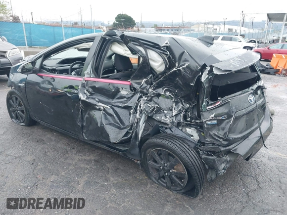 2016 Toyota Prius One with VIN JTDKDTB3XG1121709, listed as a IAAI auction lot 41782732 with 116,501 mi miles and . Bid and sale history available at DreamBid. Image 3.