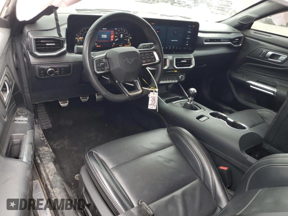 2024 Ford Mustang GT with VIN 1FA6P8CF9R5422018, listed as a Copart auction lot 53167825 with Not provided miles and Salvage title. Bid and sale history available at DreamBid. Image 8.