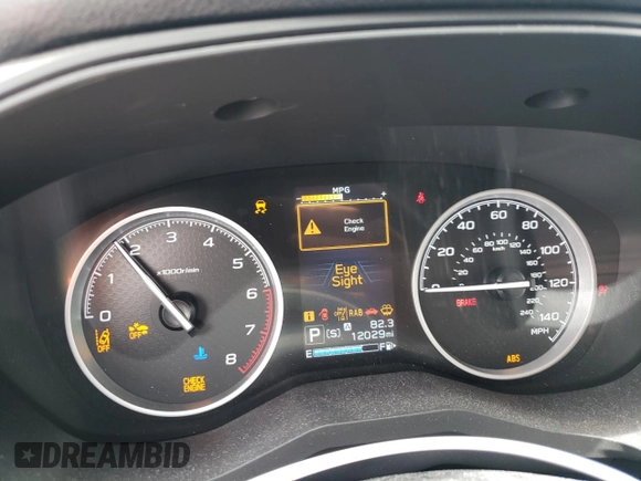 2023 Subaru Forester Limited with VIN JF2SKAPC4PH447694, listed as a Copart auction lot 56297865 with 12,029 mi miles and Salvage title. Bid and sale history available at DreamBid. Image 9.