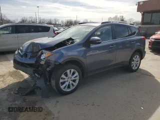 2013 Toyota RAV4 Limited with VIN 2T3DFREV7DW089365, listed as a Copart auction lot 49572535 with 134,534 mi miles and Salvage Title. Bid and sale history available at carsss.com. Image 1.
