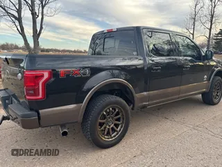 2015 Ford F-150 XLT with VIN 1FTEW1EG3FFA53104, listed as a Copart auction lot 43859665 with 182,930 mi miles and Clean Title. Bid and sale history available at carsss.com. Image 4.