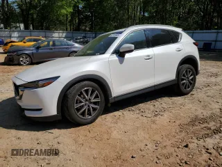 2018 Mazda CX-5 Grand Touring z VIN JM3KFADMXJ1341824, wystawiony jako Copart lot #52346685 z przebiegiem 68 945 mil mil oraz Szkoda całkowita • Salvage title. Historia ofert i sprzedaży dostępna na DreamBid. Obrazek 1.