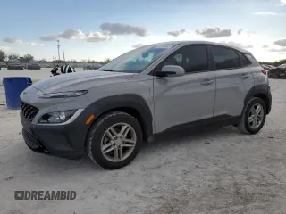 2022 Hyundai Kona SE with VIN KM8K22ABXNU777943, listed as a Copart auction lot 42723445 with 39,143 mi miles and Non Repairable. Bid and sale history available at carsss.com. Image 1.