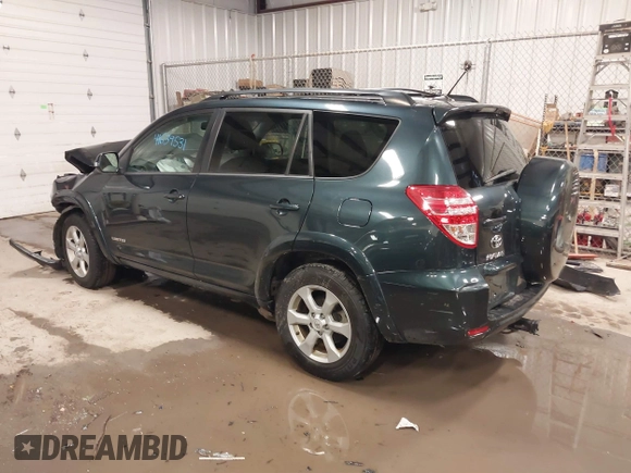 2012 Toyota RAV4 Limited with VIN 2T3DK4DV2CW090650, listed as a IAAI auction lot 41639531 with 176,086 mi miles. Bid and sale history available at carsss.com. Image 3.