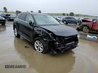 2021 Audi Q3 S line Premium with VIN WA1DECF39M1035751, listed as a Copart auction lot 46056693 with 5,161 mi miles and . Bid and sale history available at DreamBid. Image 12.