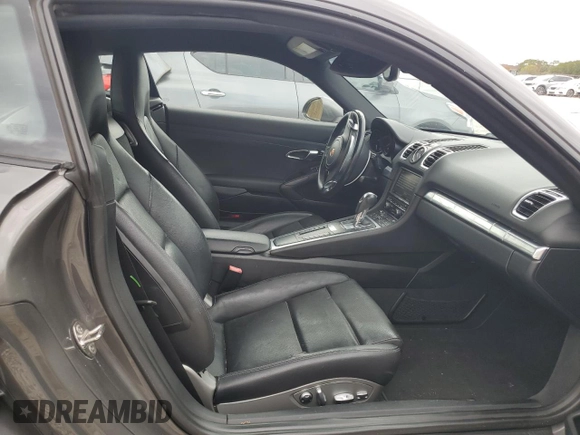 2015 Porsche Cayman with VIN WP0AA2A89FK163969, listed as a Copart auction lot 52825275 with 118,675 mi miles and Salvage Title. Bid and sale history available at DreamBid. Image 10.