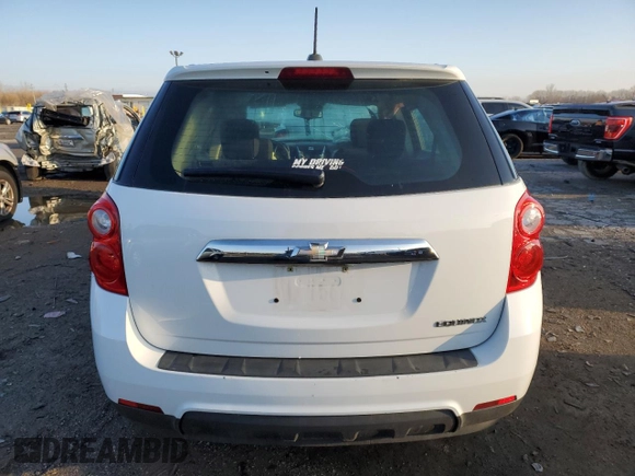 2015 Chevrolet Equinox LS with VIN 2GNALAEK3F1118284, listed as a Copart auction lot 50038275 with 140,225 mi miles and Salvage Title. Bid and sale history available at DreamBid. Image 6.