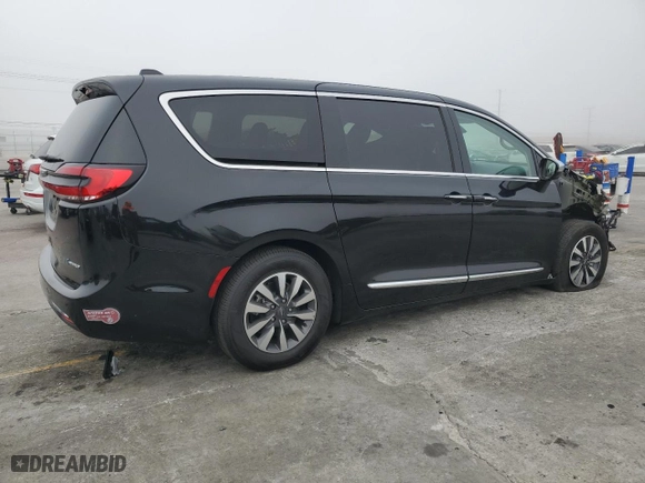 2023 Chrysler Pacifica Hybrid Limited with VIN 2C4RC1S74PR573031, listed as a Copart auction lot 71745244 with 22,704 mi miles and Salvage Title. Bid and sale history available at carsss.com. Image 3.