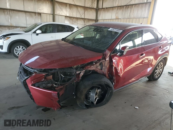 2020 Lexus NX 300 z VIN JTJAARBZXL5001159, wystawiony jako Copart lot #43531955 z przebiegiem 49 024 mil mil oraz Szkoda całkowita • Salvage title. Historia ofert i sprzedaży dostępna na DreamBid. Obrazek 1.