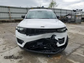 2024 Jeep Grand Cherokee Limited with VIN 1C4RJHBG2RC704502, listed as a Copart auction lot 55477845 with 8,144 mi miles and Salvage title. Bid and sale history available at DreamBid. Image 5.