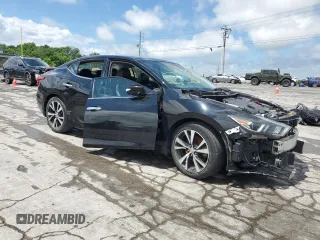 2017 Nissan Maxima SL with VIN 1N4AA6AP4HC424958, listed as a Copart auction lot 57298725 with 127,485 mi miles and Salvage title. Bid and sale history available at DreamBid. Image 4.