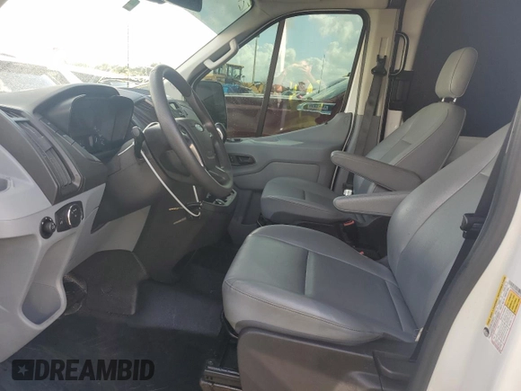 2019 Ford Transit with VIN 1FTYR2CGXKKB82195, listed as a Copart auction lot 74347834 with Not Provided miles and Salvage Title. Bid and sale history available at carsss.com. Image 7.